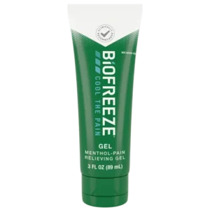 Biofreeze Gel Pain Relief, Knee & Lower Back Pain Relief Menthol Gel 3 Fl Oz Joint Pain Relief, Arthritis, Cold Relief